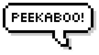 Peekabo!