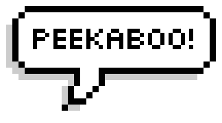 Peekabo!